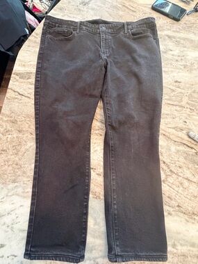 Levi’s 711 Skinny Jeans Women’s 34 Black High Rise Stretch Denim Classic